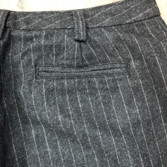 GAP Wool Pinstriped Straight Leg Trousers - Picture 11 of 17